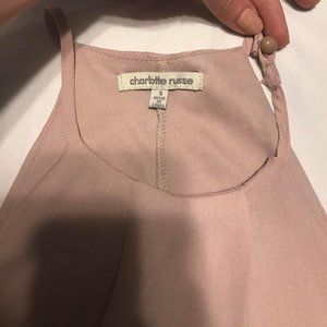 charlotte russe blush pink dress